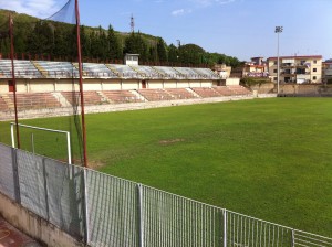 Lo stadio "Domenico Conte" di Arco Felice