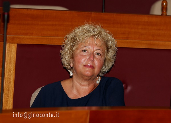 Maria Teresa Moccia Di Fraia assessore alla Cultura, Turismo e Tempo Libero