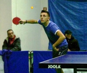 Stefano Banco, giovane talento del Tennis Tavolo Pozzuoli