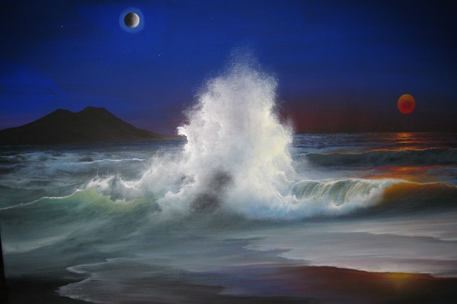 “Ncopp’ ‘o mare”, la mostra di Aldo Zanetti