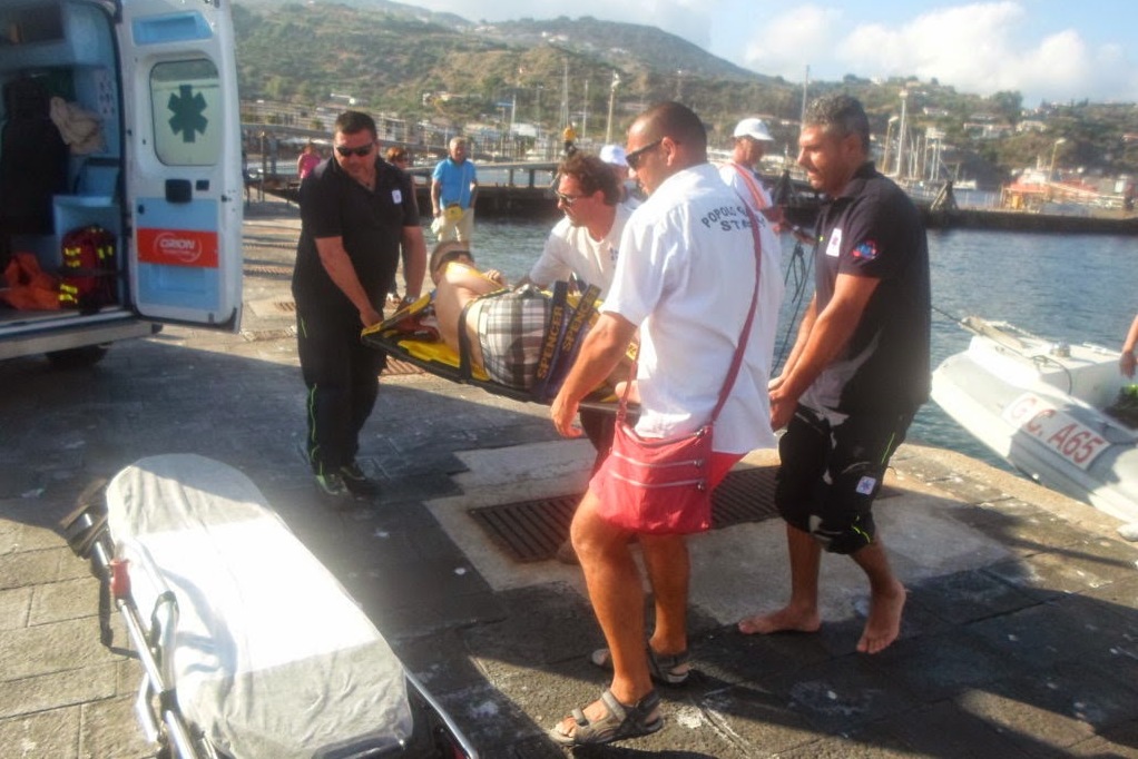 Soccorso su barella