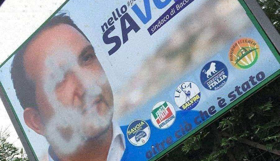 Vandalizzati i manifesti di Savoia a Bacoli e Meloni a Quarto. Fratelli d’Italia: “Provocazioni da chi non ha argomenti”