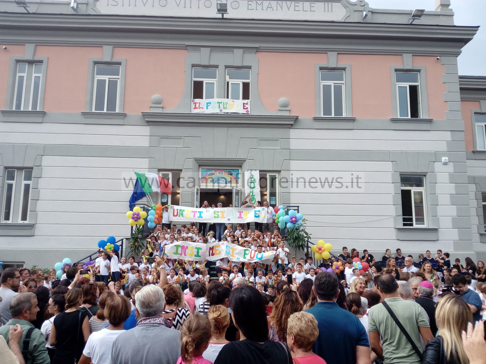ARCO FELICE/ Questa mattina l’inaugurazione della scuola “Vittorio Emanuele” dopo il restyling