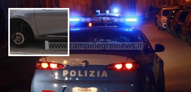 Arrestati due ladri di pneumatici di Quarto in trasferta a Napoli