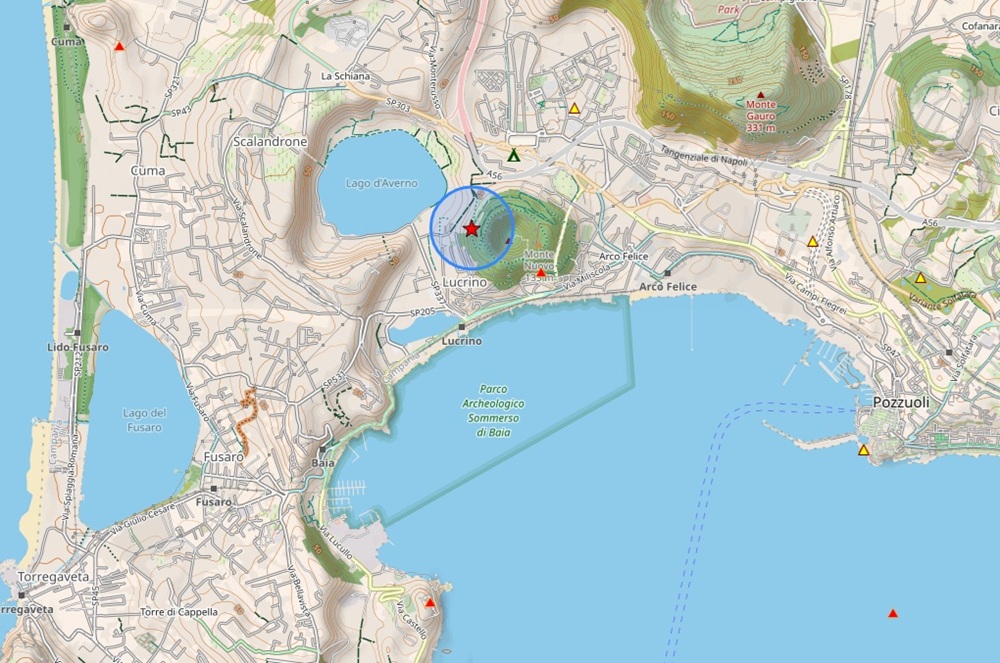 Bradisismo- scossa del 11 12 2025 ore 11,08